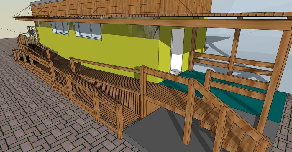 Реконструкция туалета на городском пляже