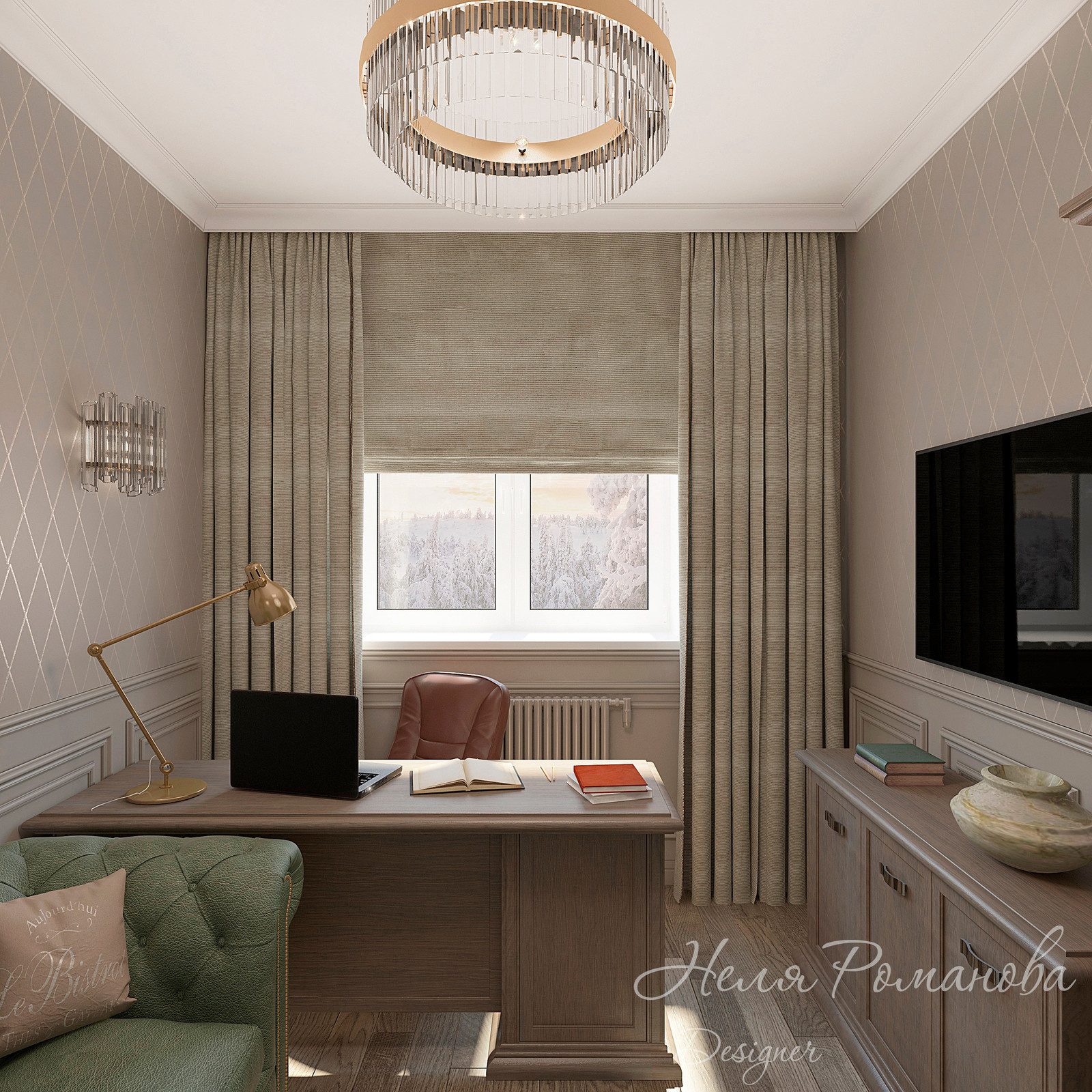 Современная классика с элементами ар деко