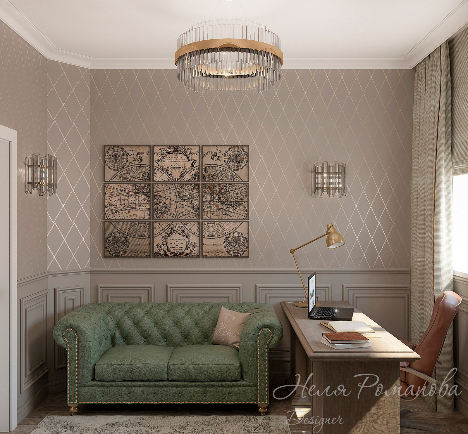 Современная классика с элементами ар деко