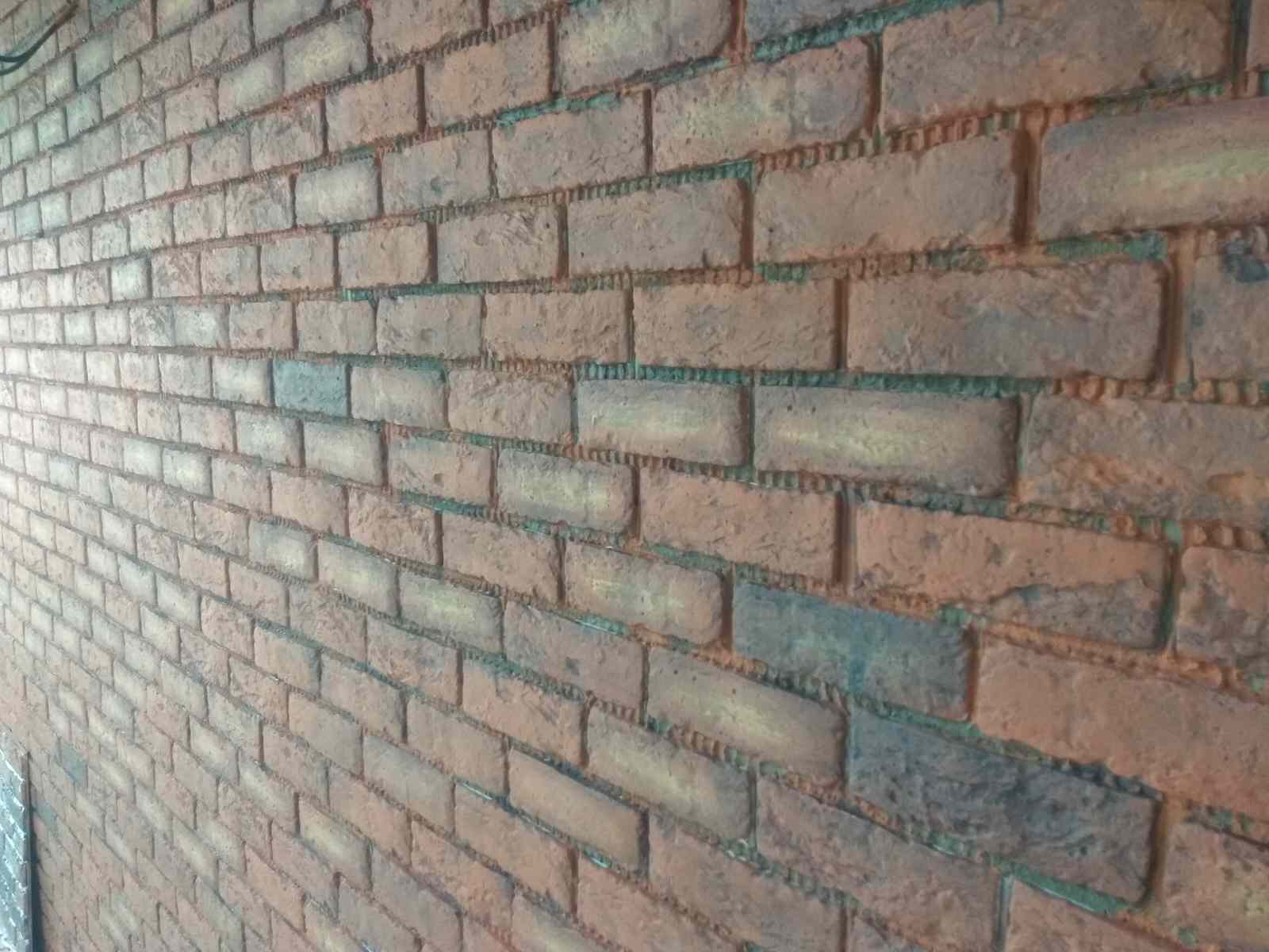 Покраска белого клинкера