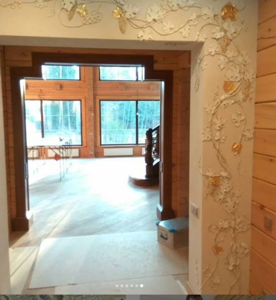 Барельеф Виноград