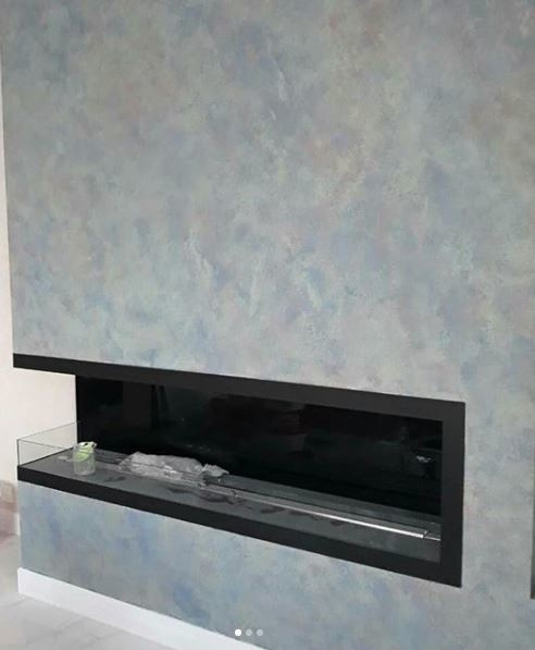 Отделка камина