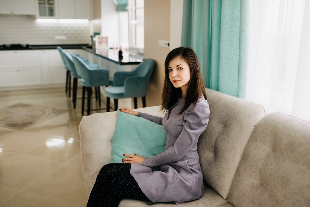 Гостиная-кухня ЖК "Аристократ"