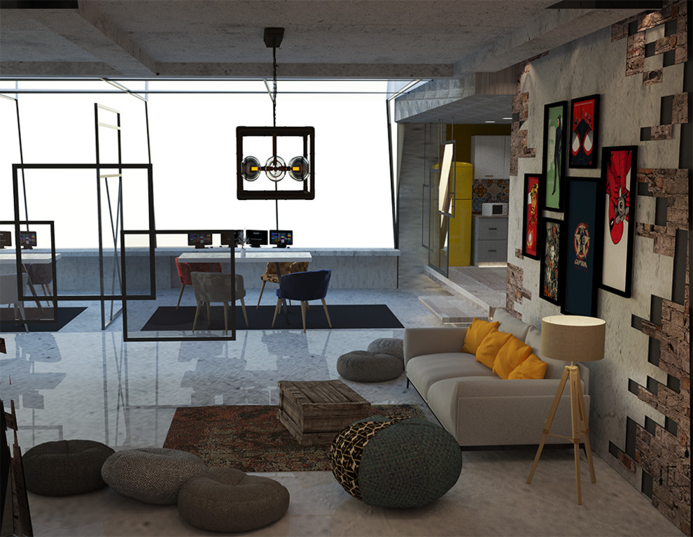 Офис художников "MARVEL"