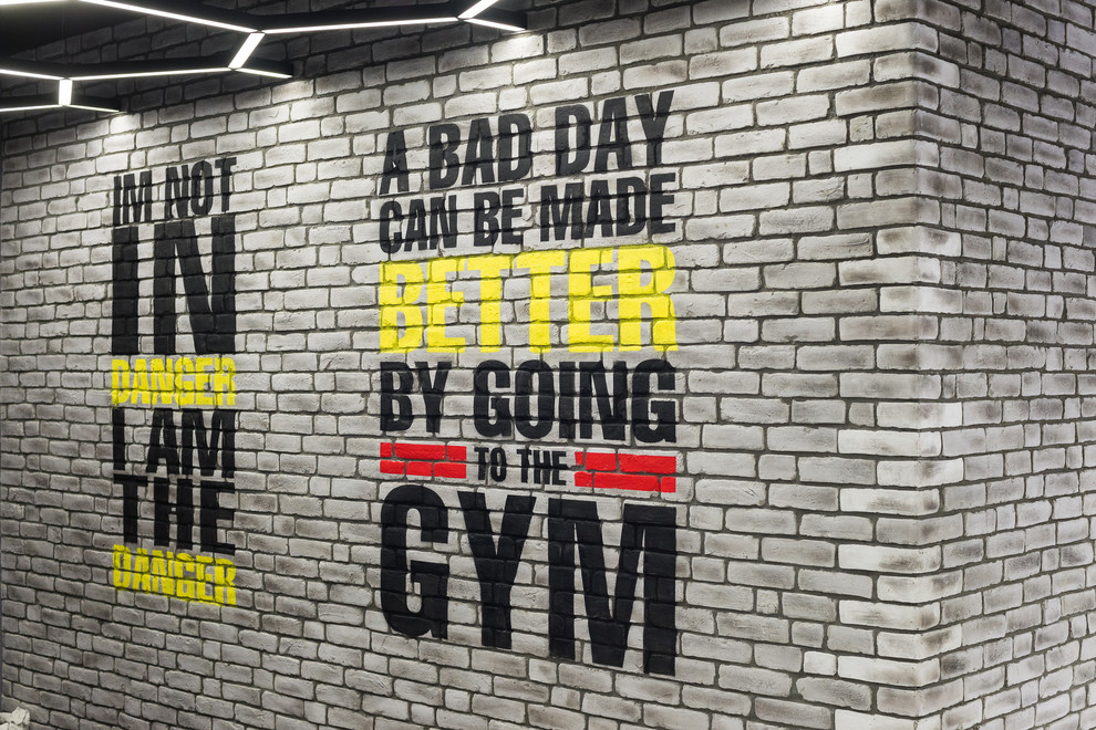 Обложка проекта: Роспись фитнес-клуба Львиное сердце