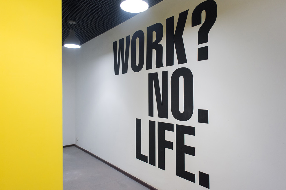 Роспись офиса студии дизайна Александра Побережного