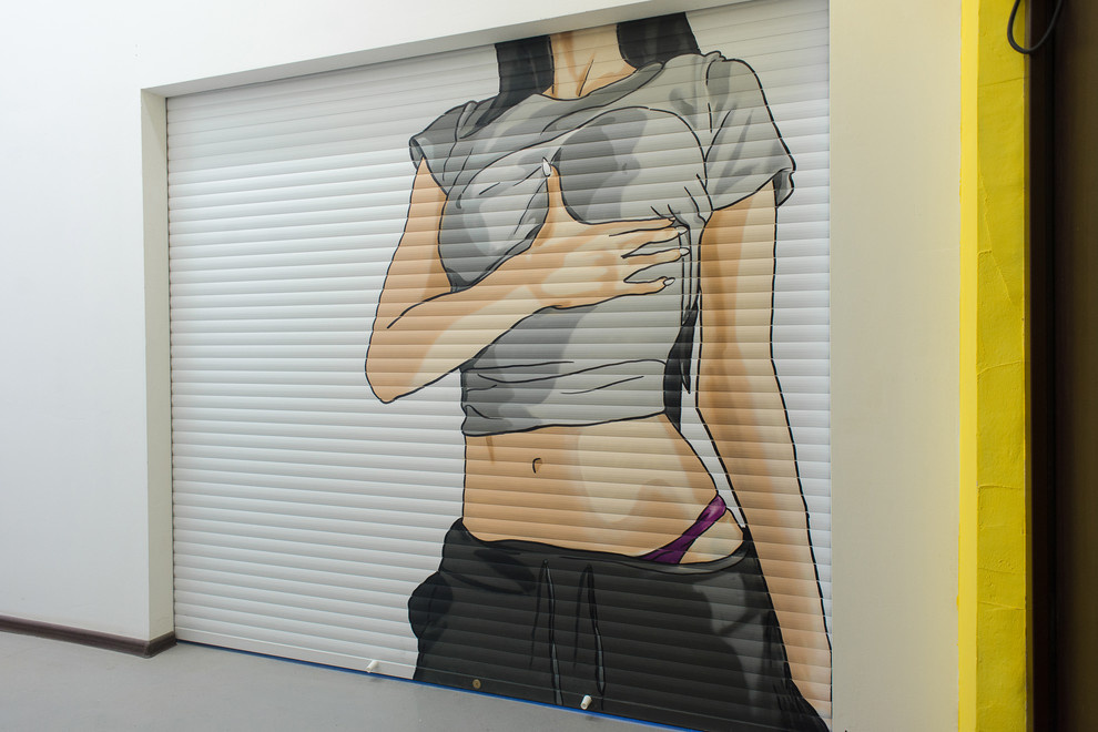 Роспись офиса студии дизайна Александра Побережного