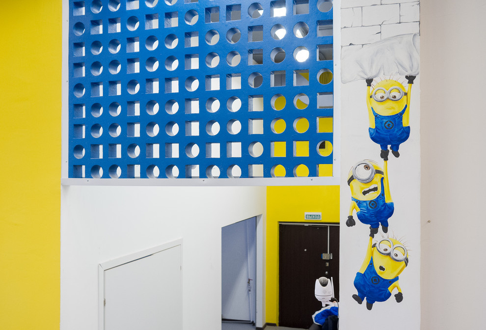 Роспись офиса студии дизайна Александра Побережного