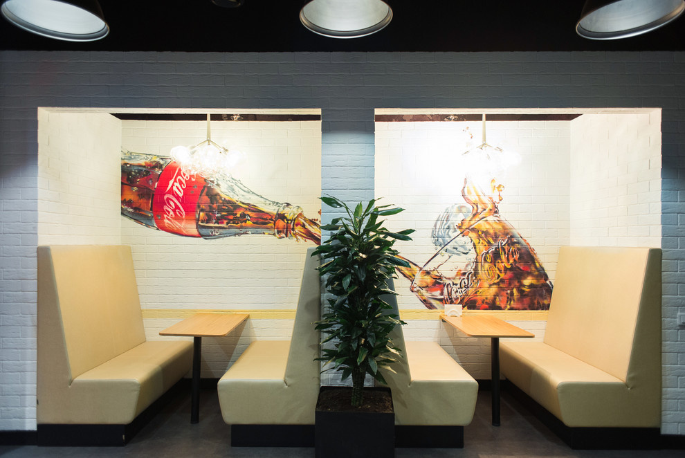 Роспись офиса Coca-cola в Москве