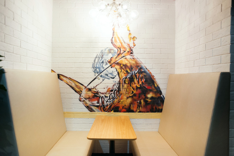 Роспись офиса Coca-cola в Москве