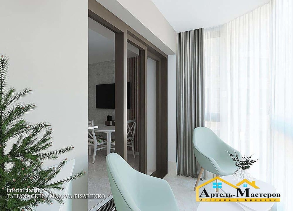 Дизайн-проект 2-х комнатной квартиры и ремонт по адресу Степная 12