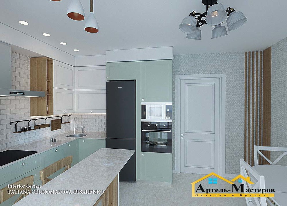 Дизайн-проект 2-х комнатной квартиры и ремонт по адресу Степная 12