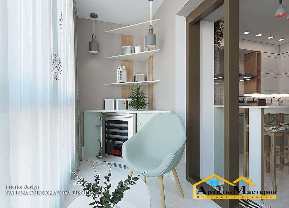 Дизайн-проект 2-х комнатной квартиры и ремонт по адресу Степная 12