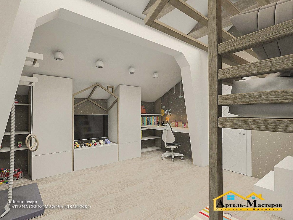 Обложка проекта: Визуализация детской.