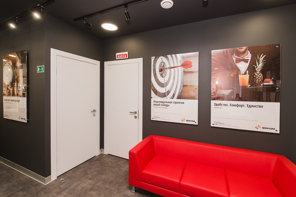 Интерьер банка Финам
