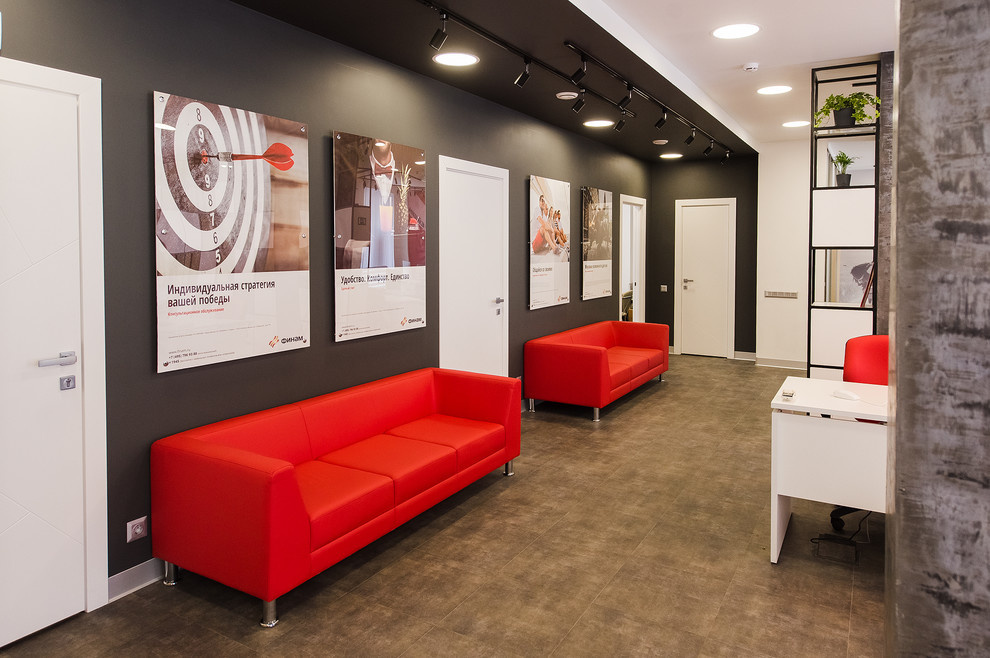 Интерьер банка Финам