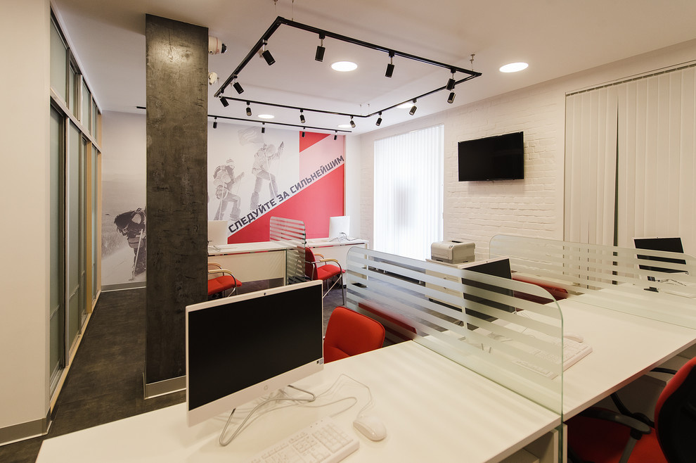 Интерьер банка Финам