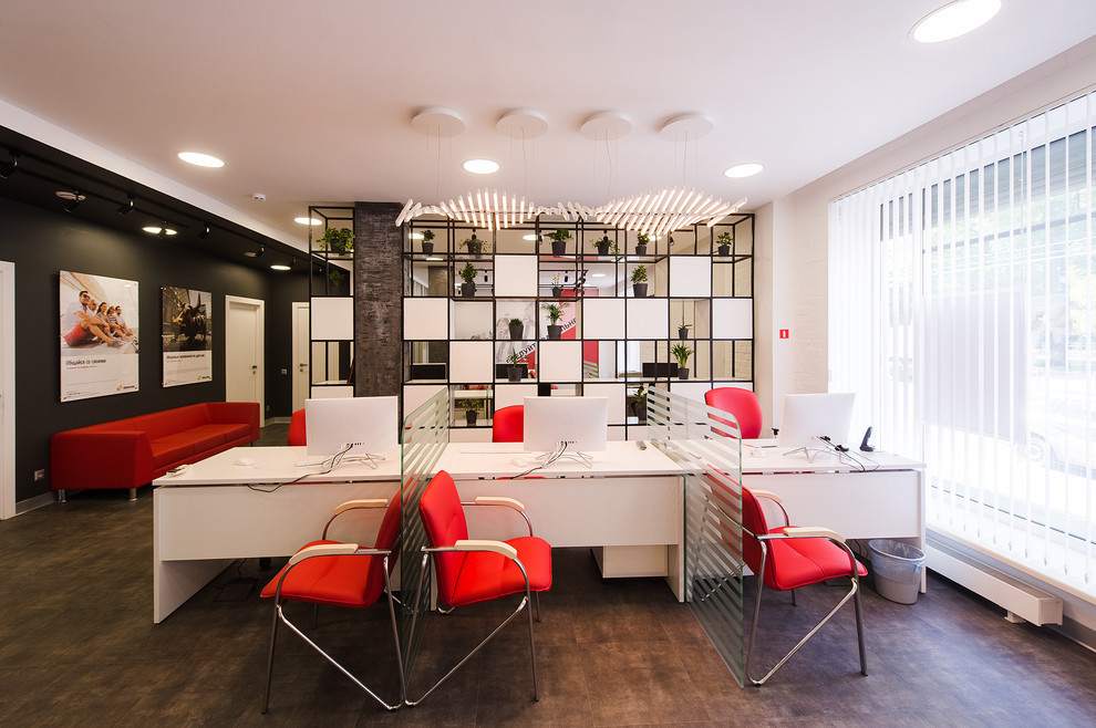 Интерьер банка Финам