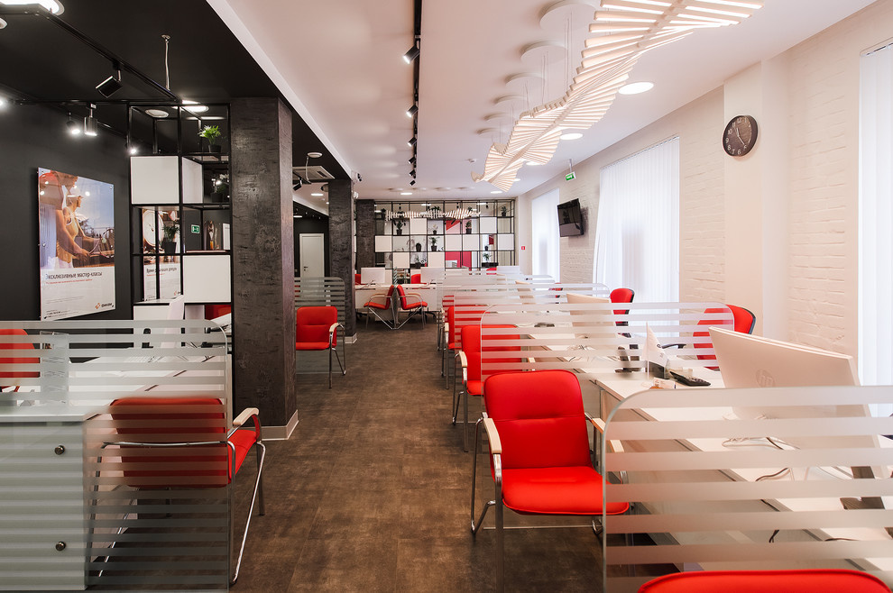 Интерьер банка Финам