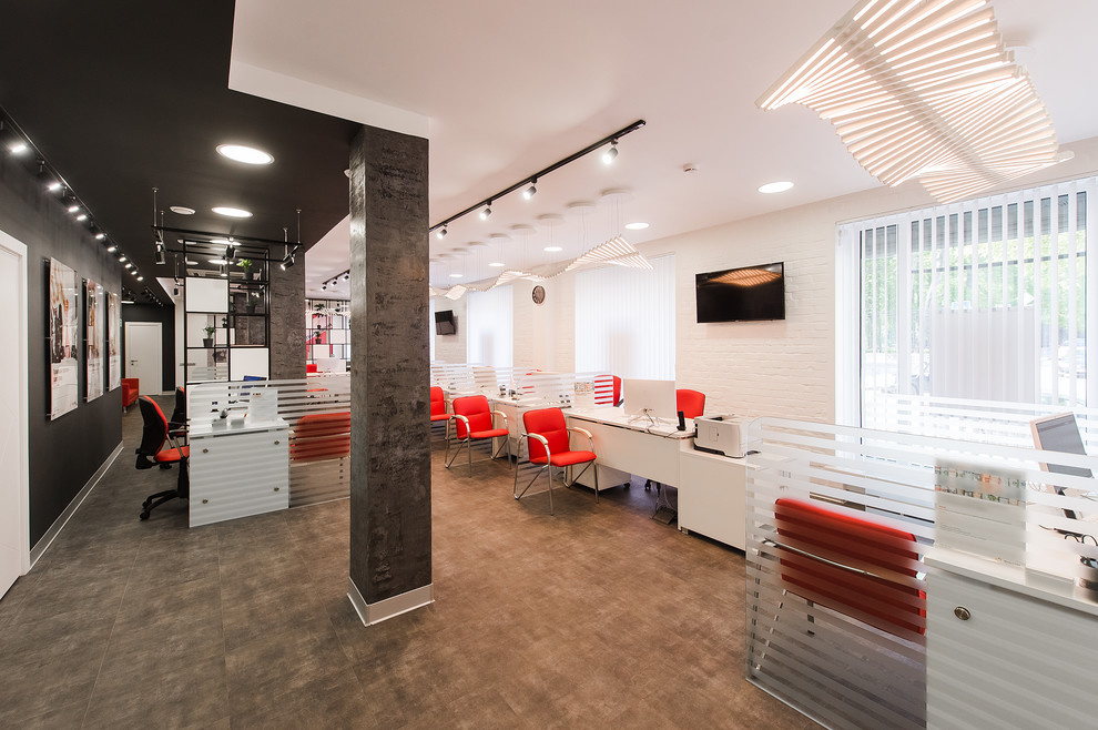 Интерьер банка Финам