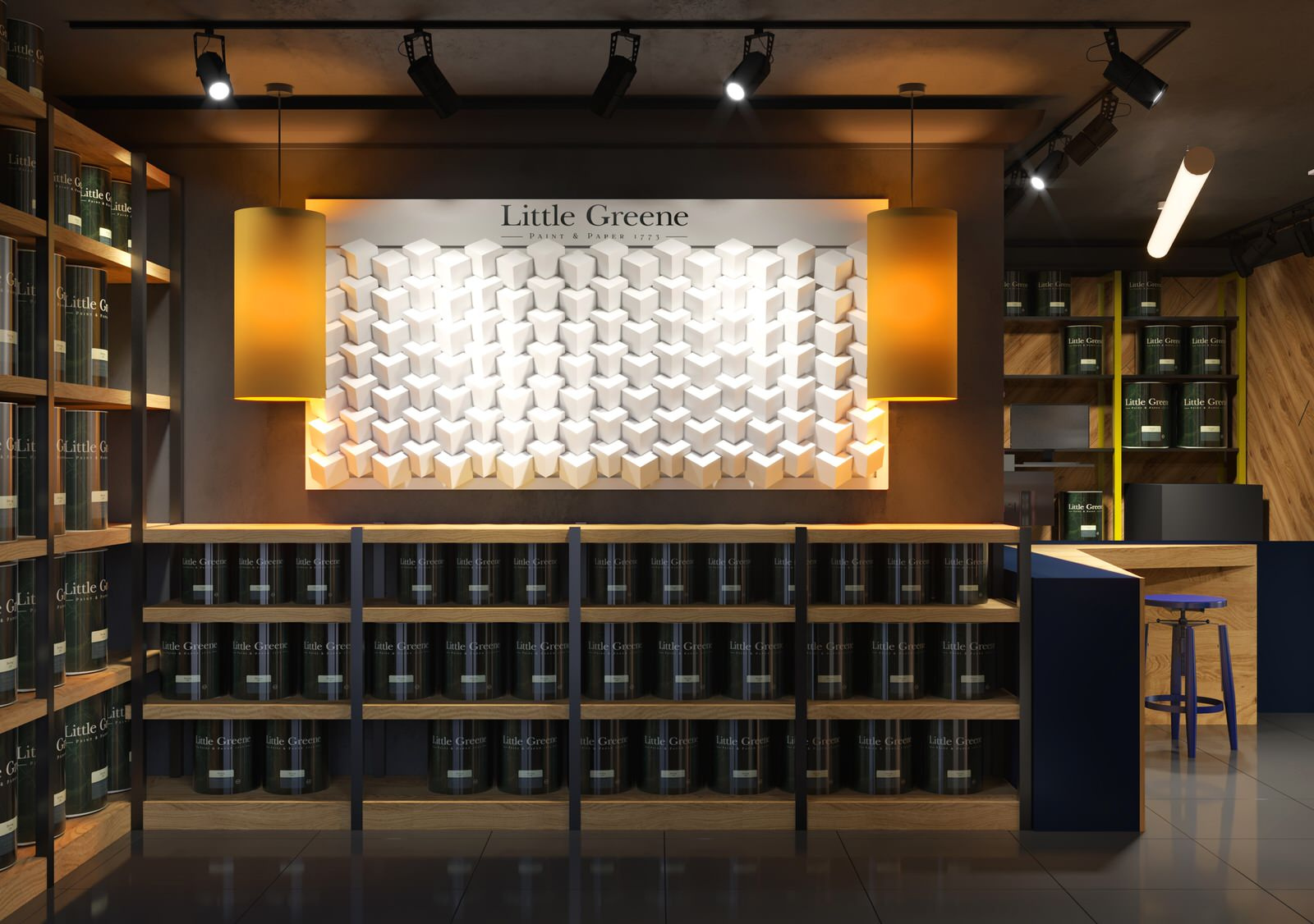 Магазин Little Greene и Европласт