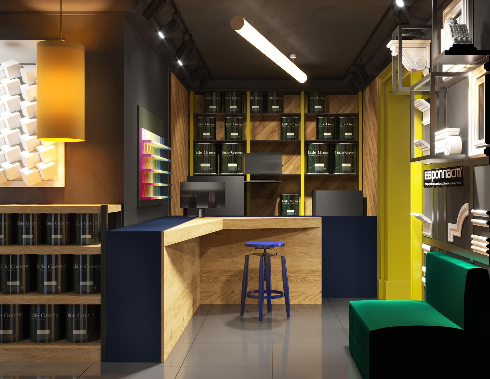 Магазин Little Greene и Европласт