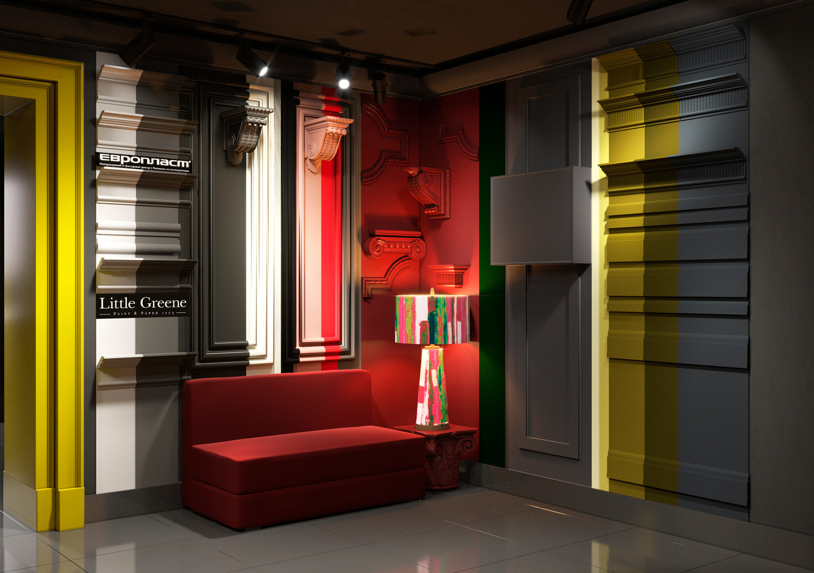 Магазин Little Greene и Европласт