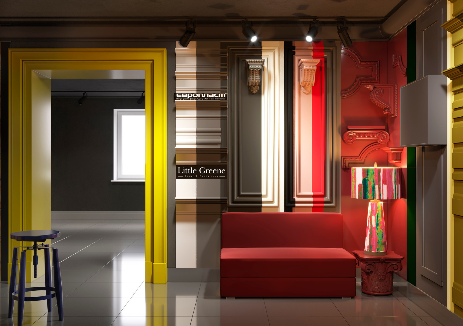 Магазин Little Greene и Европласт