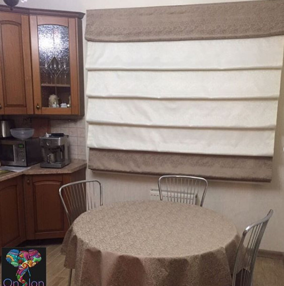 Римские шторы в интерьере.