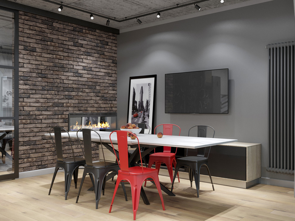 кухня-столовая / NJ Apartment_100 м2