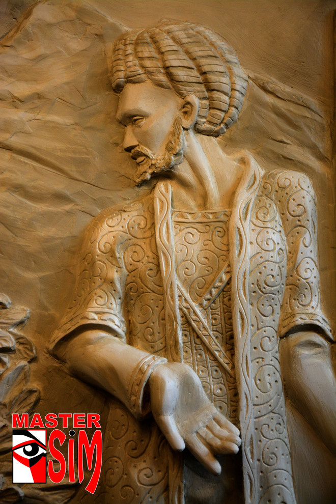 Барельеф в Санкт Петербурге Стоматология Полимедикор