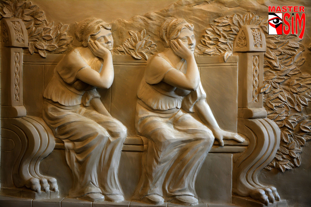 Барельеф в Санкт Петербурге Стоматология Полимедикор