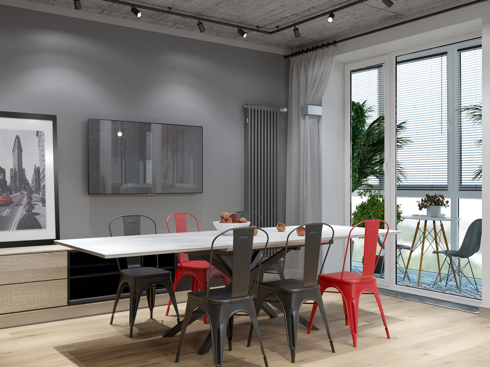 кухня-столовая / NJ Apartment_100 м2