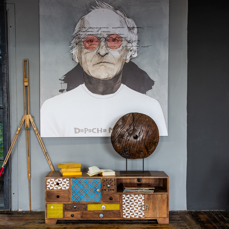 ВАЗАНТА, тумба, консоль, массив, лофт