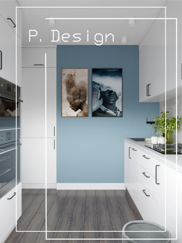 3D Визуализация. Кухни 11 кв.м, г.Омск