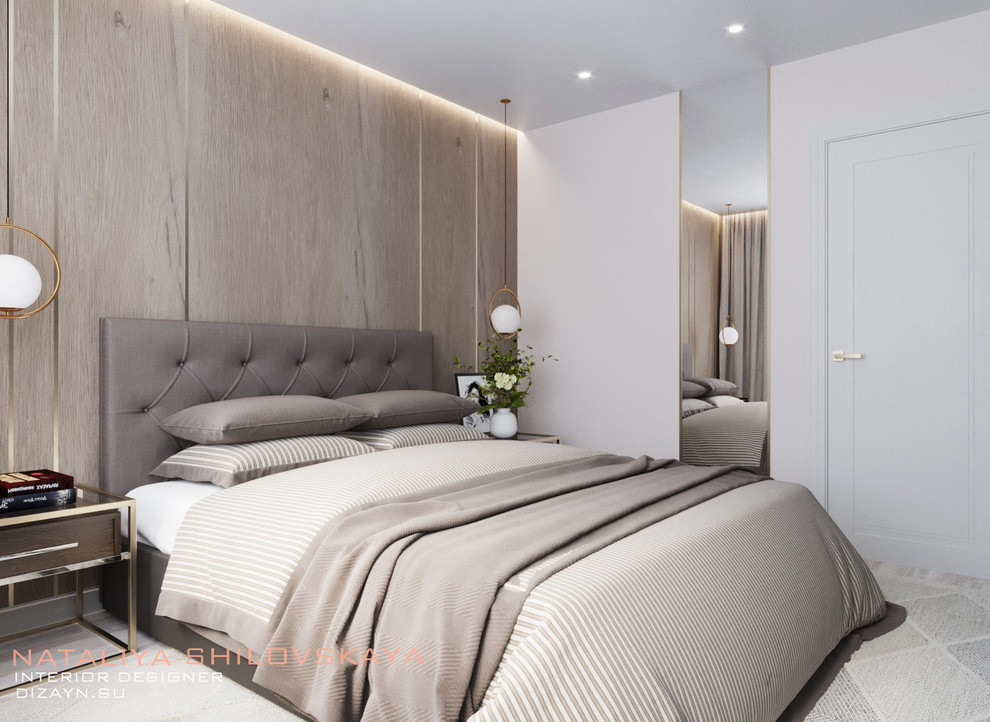 Проект спальни 13 кв.м.