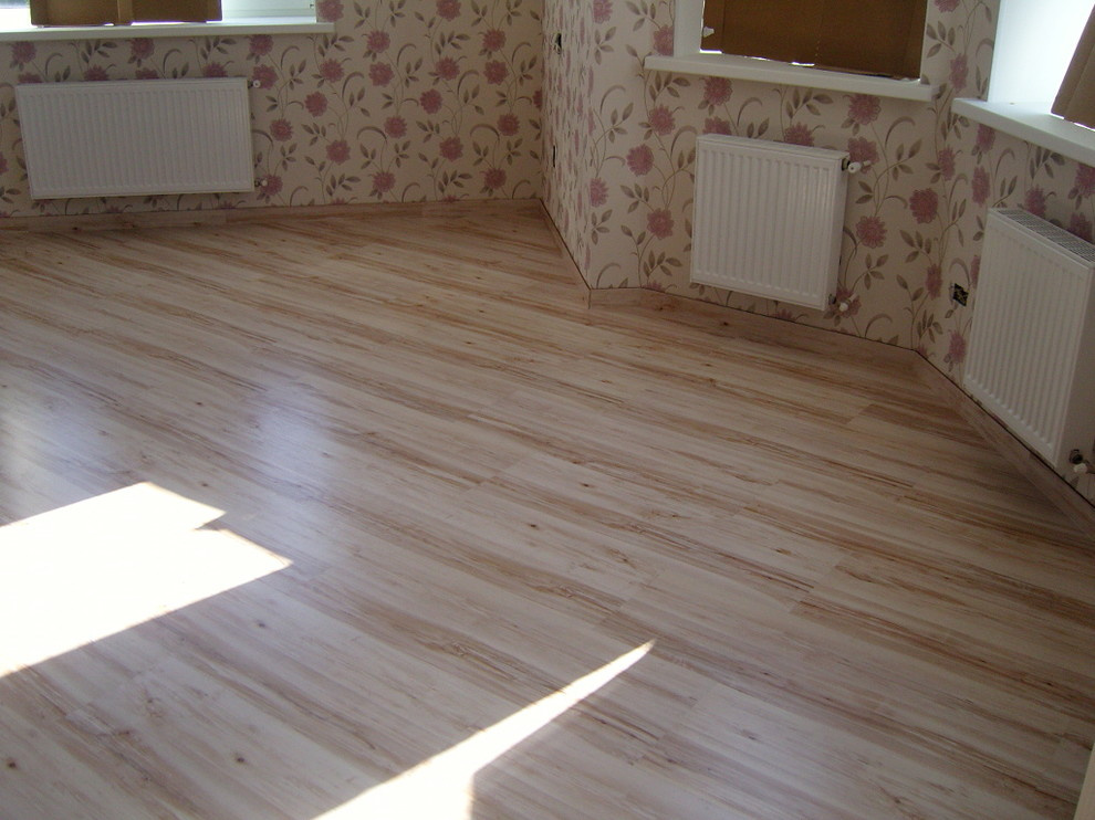 Клеевой пробковый пол