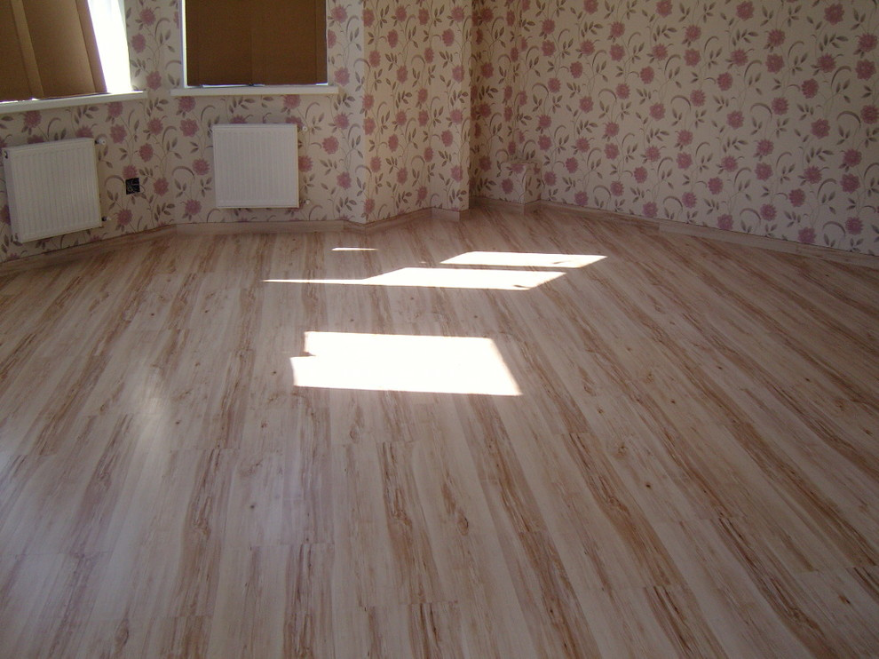 Клеевой пробковый пол