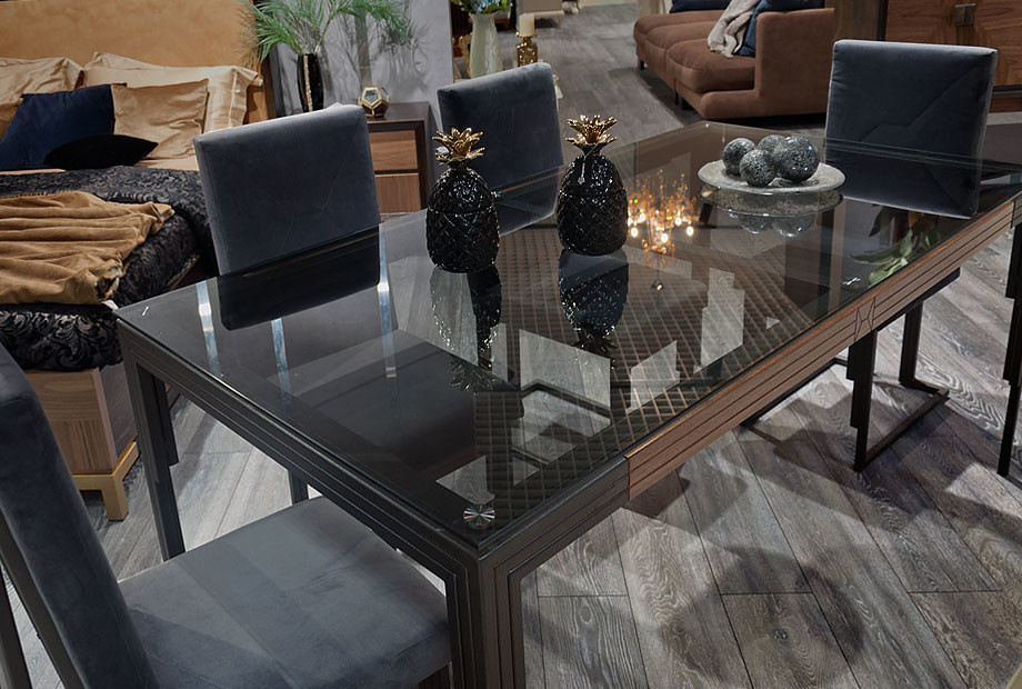 Элегантная гостиная BLACK из элитных пород дерева