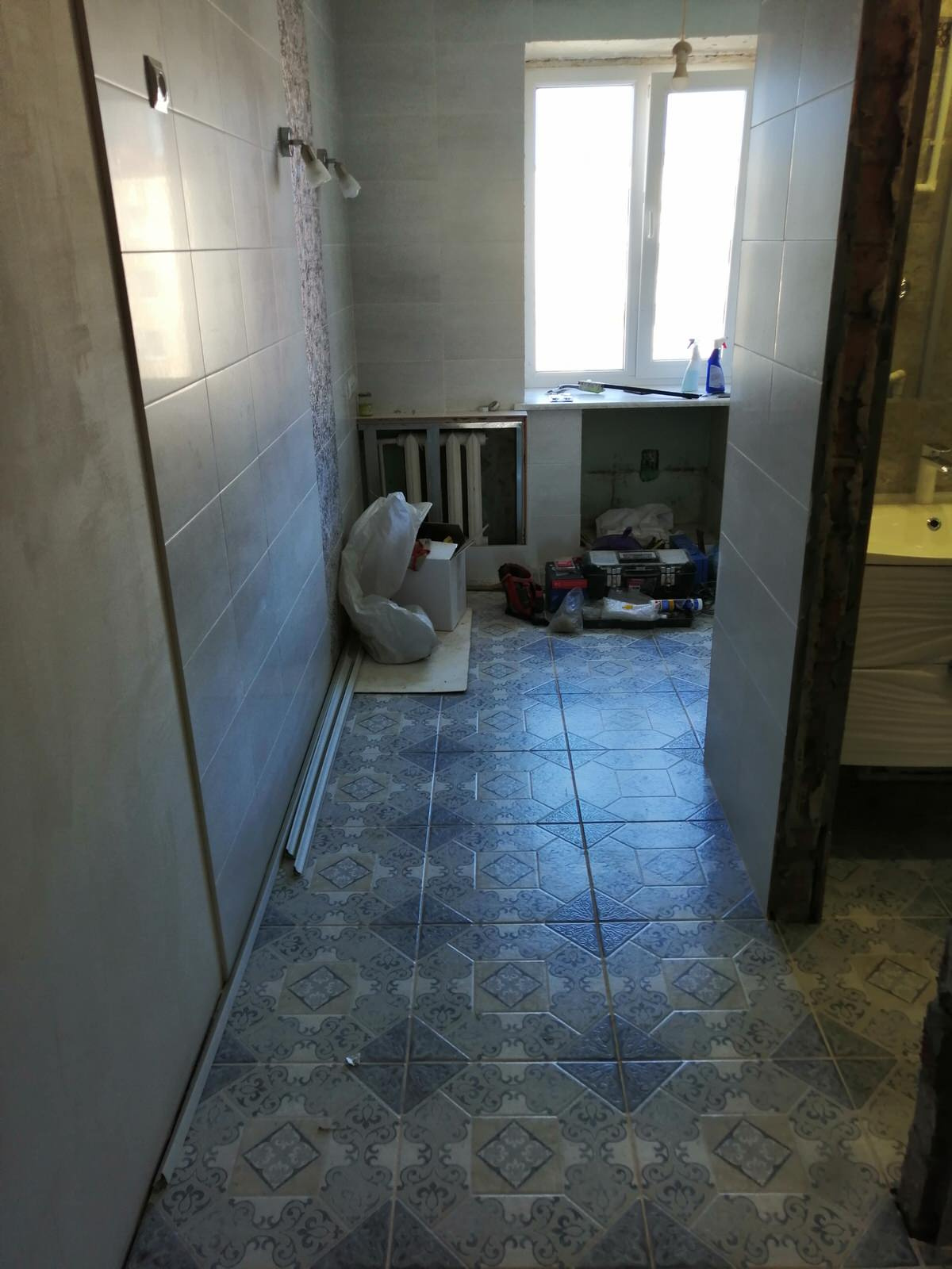 Капитальный ремонт кухни и санузлов