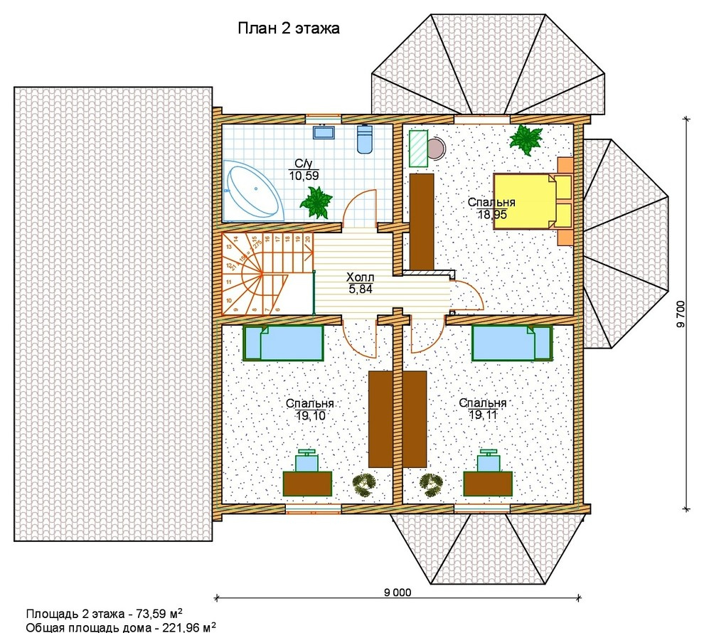 Деревянный загородный дом в г. Нижний Новгород