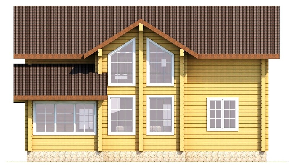 Загородный дом из профилированного бруса в г. Нижний Новгород