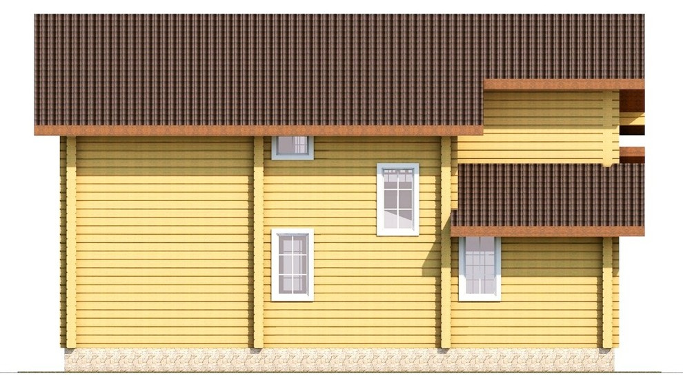 Загородный дом из профилированного бруса в г. Нижний Новгород