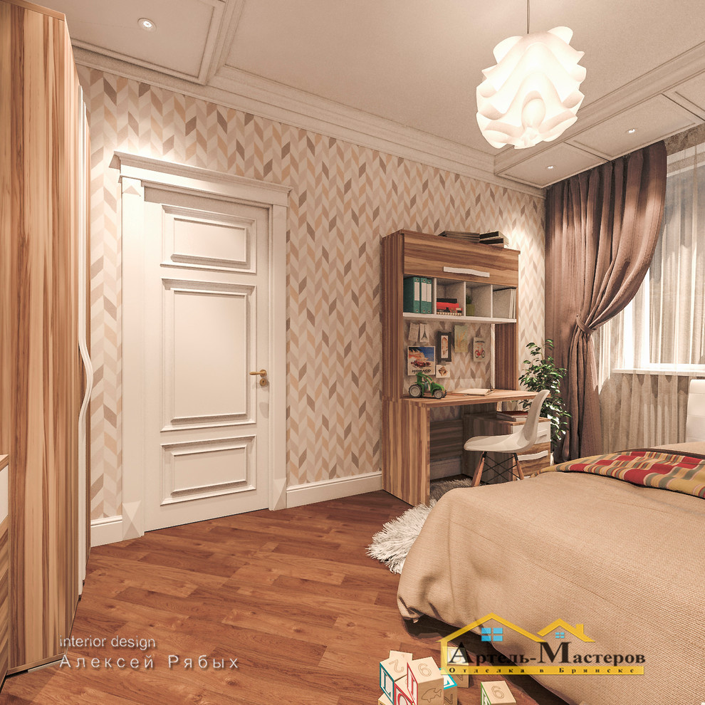 Дизайнерский проект квартиры по улице 3 Интернационала