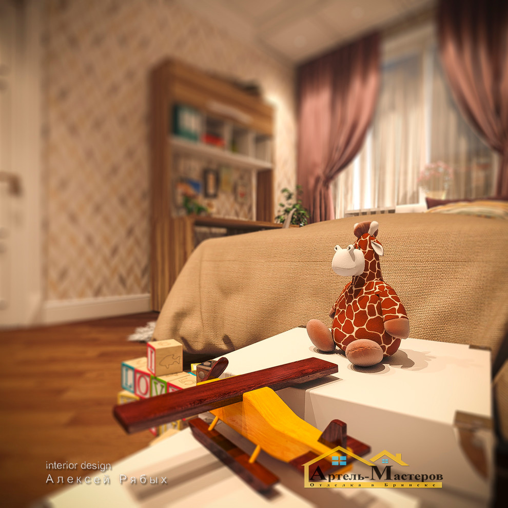 Дизайнерский проект квартиры по улице 3 Интернационала