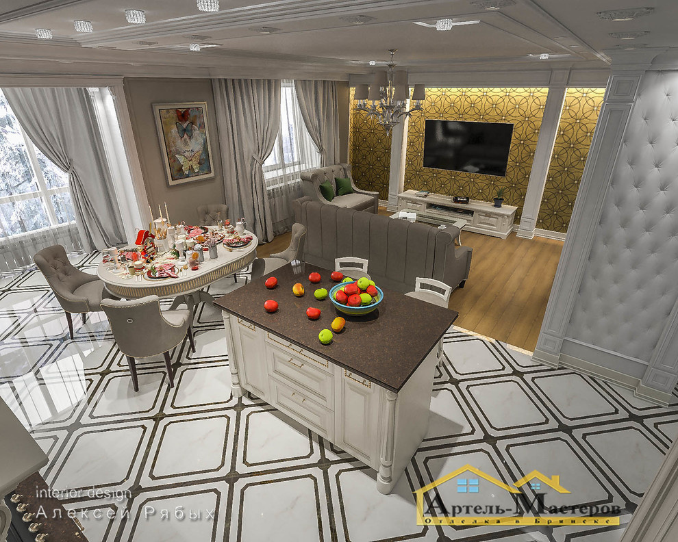 Дизайнерский проект в Мегаполис-Парк