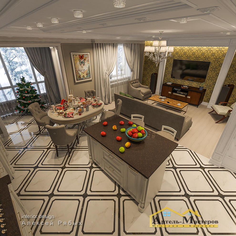 Дизайнерский проект в Мегаполис-Парк