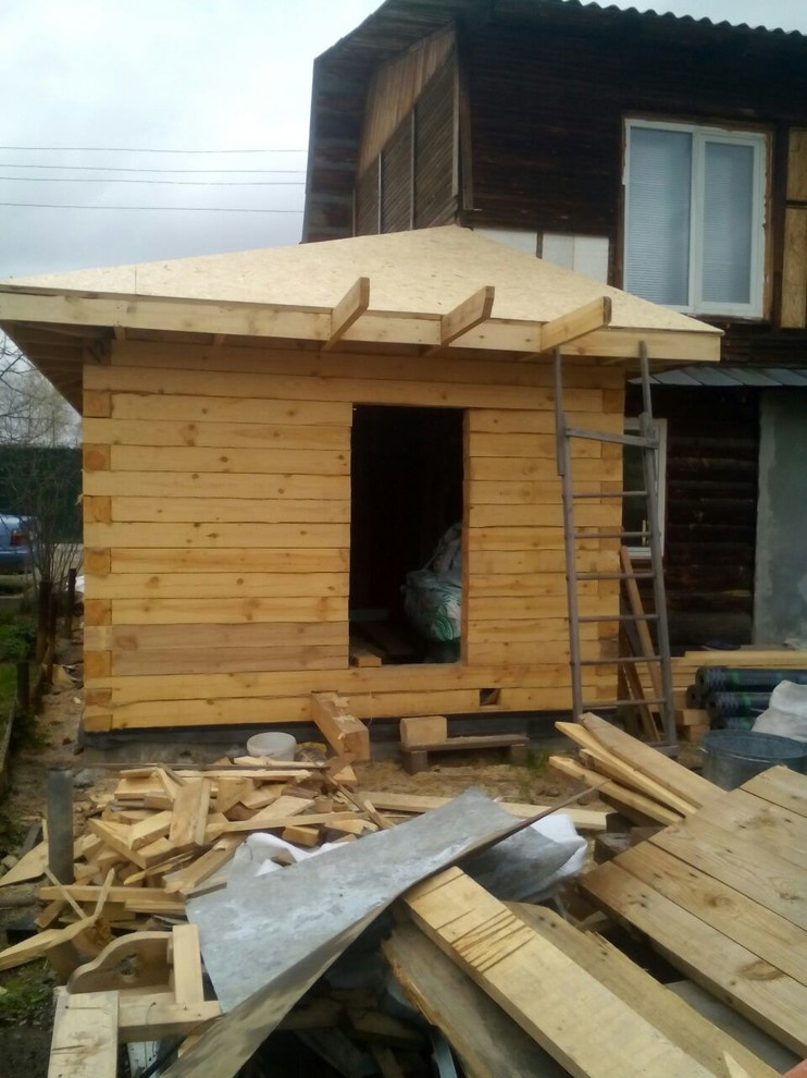 Обложка проекта: Пристрой-баня