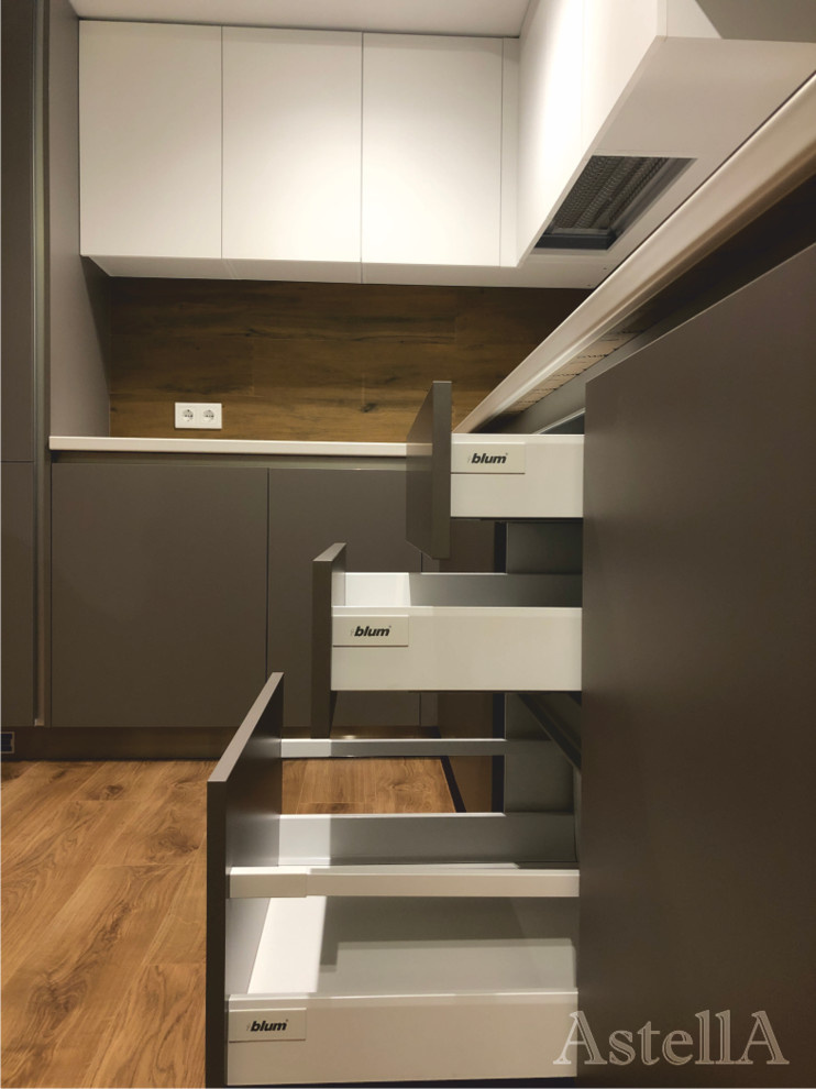 Кухня без ручек