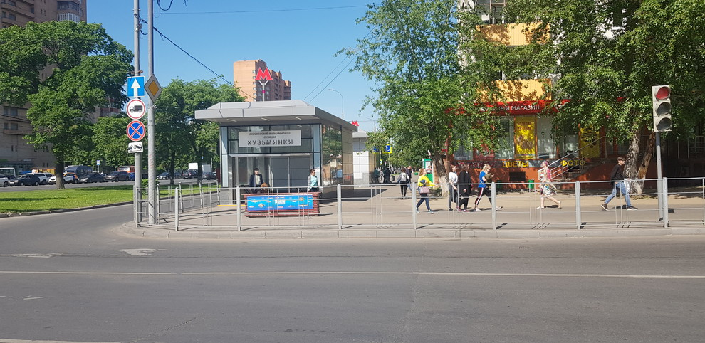 Реконструкция выходов из метро